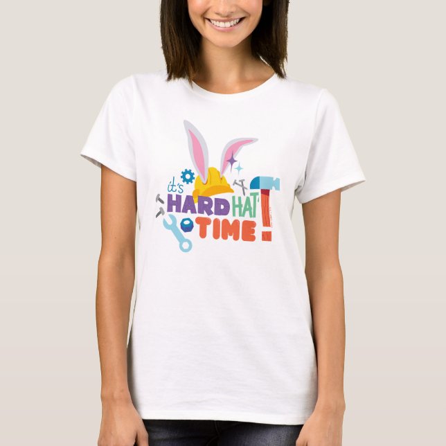 BUGS BUNNY BUILDERS™| It's Hard Hat Time T-Shirt (Front)