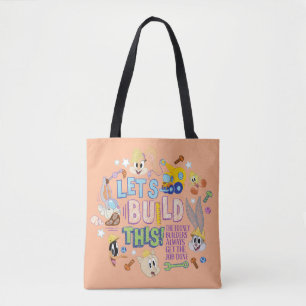 BUGS BUNNY BUILDERS™  "Let's Build This" Sketch Tote Bag
