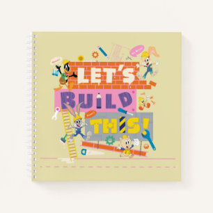 BUGS BUNNY BUILDERS™  "Let's Build This" Work Site Notebook