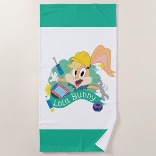 BUGS BUNNY BUILDERS™  Lola Bunny Character Graphic Beach Towel