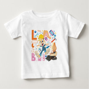 BUGS BUNNY BUILDERS™  Lola Bunny Work Tools Baby T-Shirt