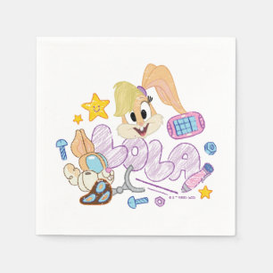 BUGS BUNNY BUILDERS™ Lola Sketch Art Napkin