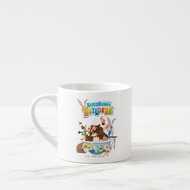 BUGS BUNNY BUILDERS™| Looney Builders Ice Cream Espresso Cup (Left)