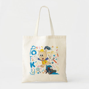 BUGS BUNNY BUILDERS™  Porky Pig Work Tools Tote Bag