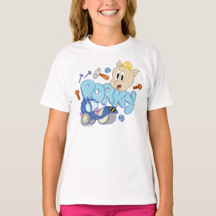 BUGS BUNNY BUILDERS™  Porky Sketch Art T-Shirt