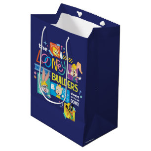 BUGS BUNNY BUILDERS™  The Looney Builders Collage Medium Gift Bag