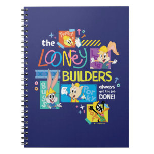 BUGS BUNNY BUILDERS™  The Looney Builders Collage Notebook