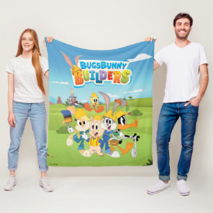 BUGS BUNNY BUILDERS™  The Looney Builders Group Fleece Blanket