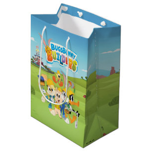 BUGS BUNNY BUILDERS™  The Looney Builders Group Medium Gift Bag