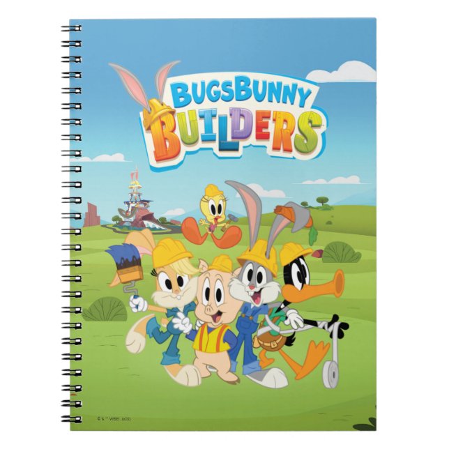 BUGS BUNNY BUILDERS™| The Looney Builders Group Notebook (Front)