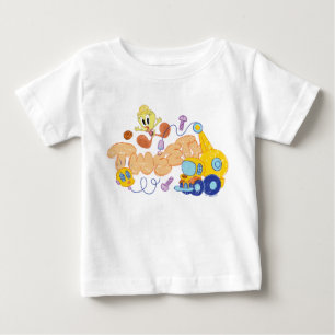 BUGS BUNNY BUILDERS™  TWEETY™ Sketch Art Baby T-Shirt