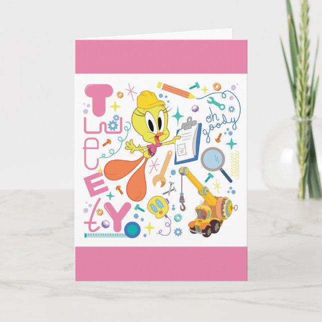 BUGS BUNNY BUILDERS™| TWEETY™ Work Tools Card (Front)