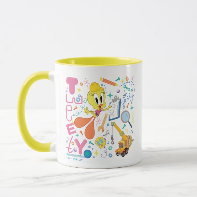 BUGS BUNNY BUILDERS™| TWEETY™ Work Tools Mug (Left)