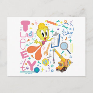 BUGS BUNNY BUILDERS™  TWEETY™ Work Tools Postcard