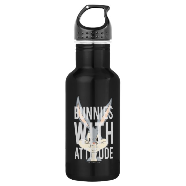 BUGS BUNNY™ Bunnies With Attitude 532 Ml Water Bottle (Front)
