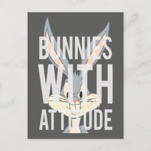 BUGS BUNNY™ Bunnies With Attitude Postcard