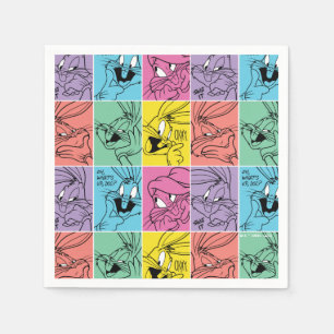 BUGS BUNNY™ Colour Block Expressions Napkin