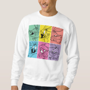 BUGS BUNNY™ Colour Block Expressions Sweatshirt