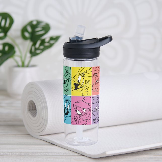 BUGS BUNNY™ Colour Block Expressions Water Bottle (Yoga)