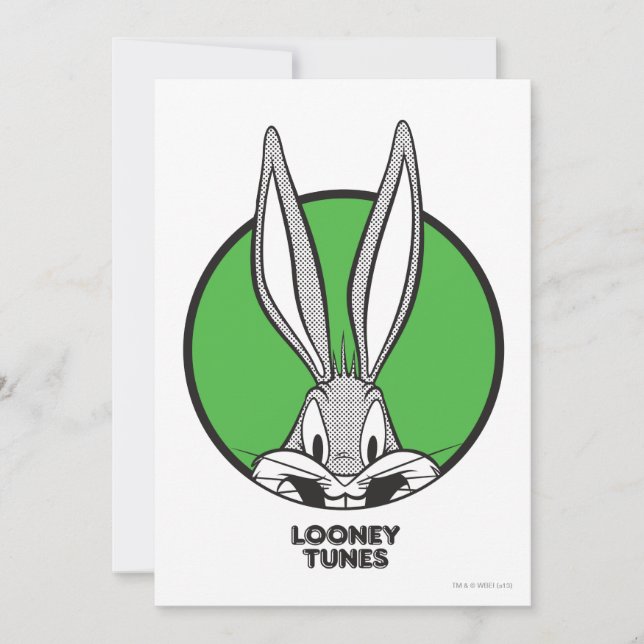 BUGS BUNNY™ Dotty Icon Invitation (Front)