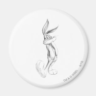 BUGS BUNNY™ Drawing 2 Magnet