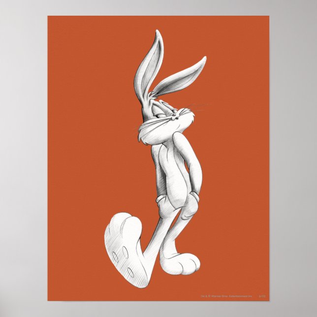 BUGS BUNNY™ Drawing 2 Poster (Front)
