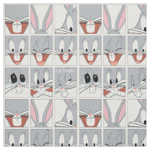 BUGS BUNNY™ Expression Blocks Fabric