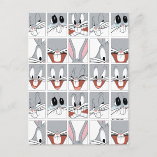 BUGS BUNNY™ Expression Blocks Postcard