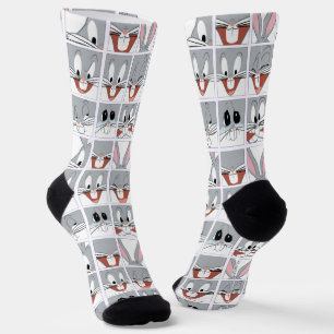 BUGS BUNNY™ Expression Blocks Socks