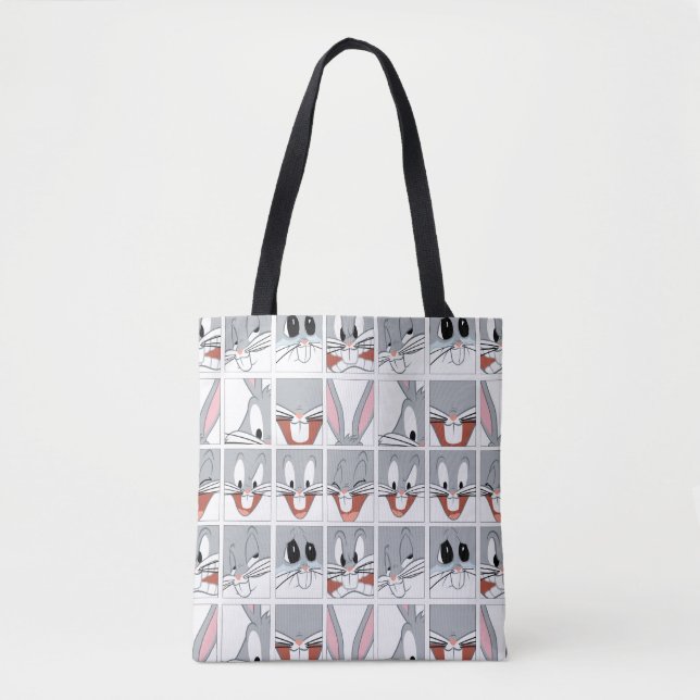 BUGS BUNNY™ Expression Blocks Tote Bag (Front)