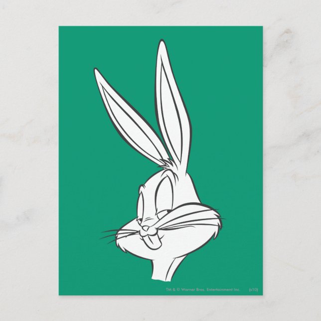 BUGS BUNNY™ Expression Sketch Postcard (Front)