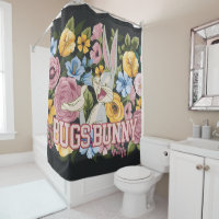 BUGS BUNNY™ Floral Embroidery Graphic