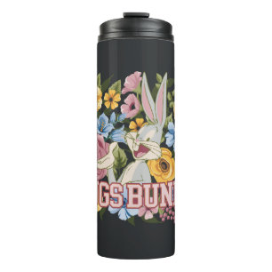 BUGS BUNNY™ Floral Embroidery Graphic Thermal Tumbler