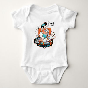 BUGS BUNNY™ Football Club Badge Baby Bodysuit