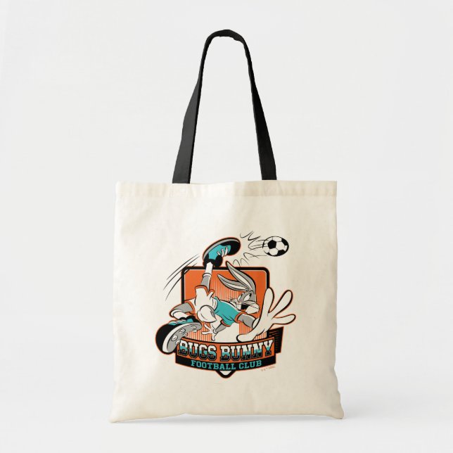 BUGS BUNNY™ Football Club Badge Tote Bag (Front)