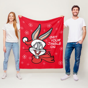 BUGS BUNNY™ Holiday Cheer Fleece Blanket