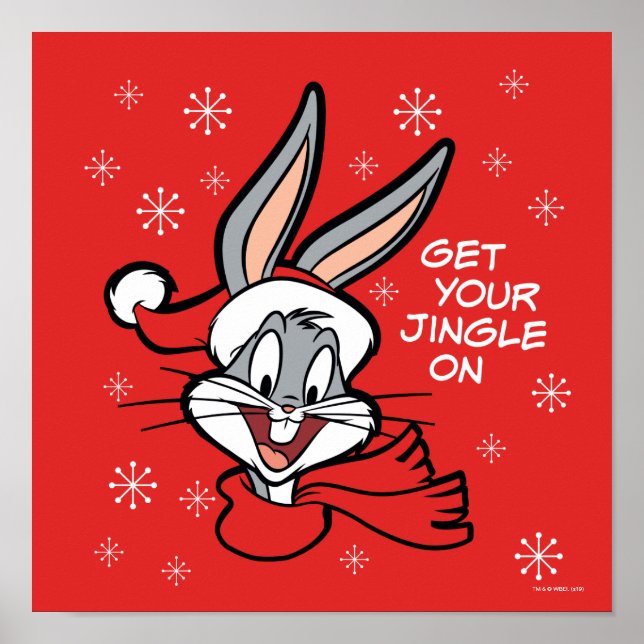 BUGS BUNNY™ Holiday Cheer Poster (Front)
