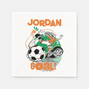 BUGS BUNNY™ Kicking Soccer Goal Napkin
