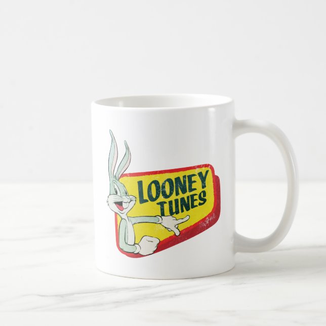 BUGS BUNNY™ LOONEY TUNES™ Retro Patch Coffee Mug (Right)