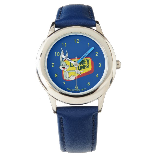 BUGS BUNNY™ LOONEY TUNES™ Retro Patch Watch (Front)