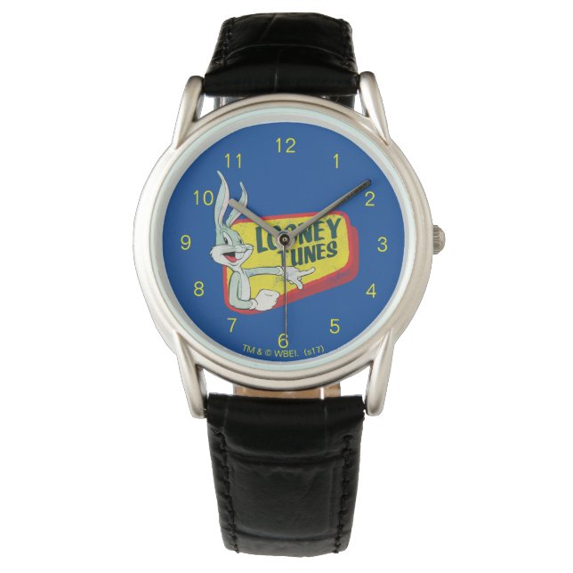 BUGS BUNNY™ LOONEY TUNES™ Retro Patch Watch (Front)