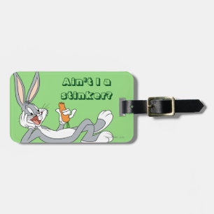 BUGS BUNNY™ Lying Down Eating Carrot Luggage Tag