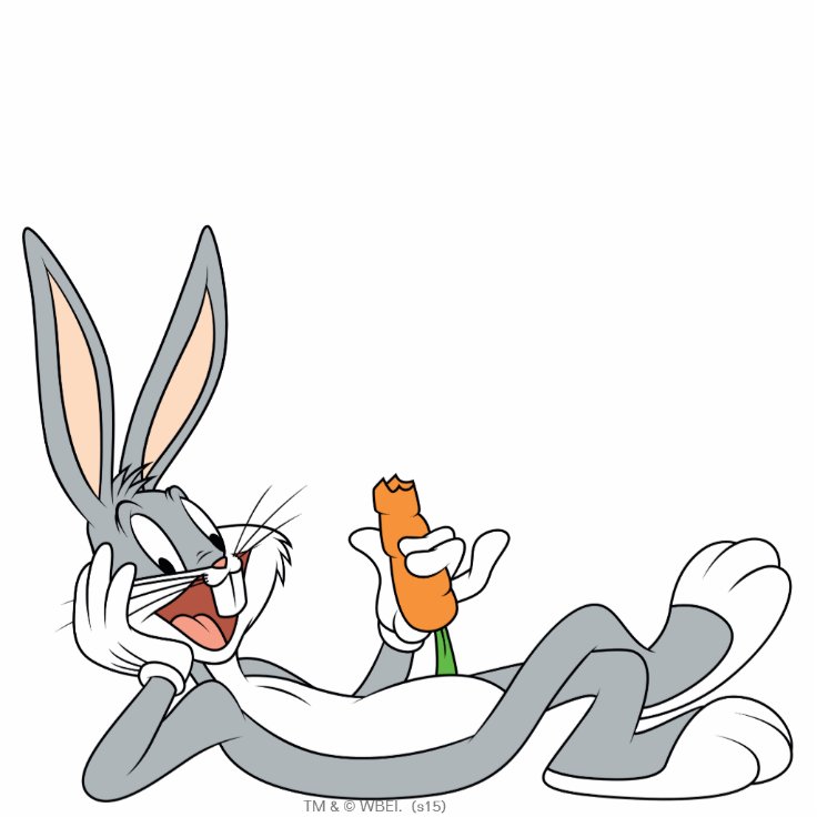 baby bugs bunny with carrot