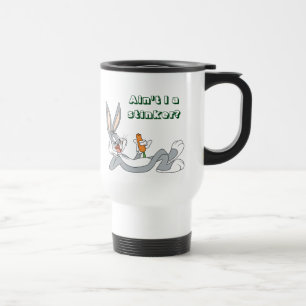 BUGS BUNNY™ Lying Down Eating Carrot Travel Mug