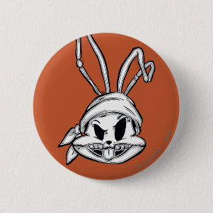 BUGS BUNNY™ Pirate 6 Cm Round Badge