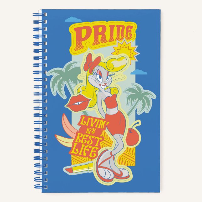 BUGS BUNNY™ Pride - Livin' My Best Life Notebook (Front)