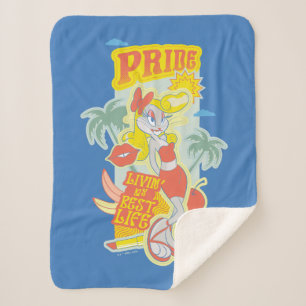 BUGS BUNNY™ Pride - Livin' My Best Life Sherpa Blanket