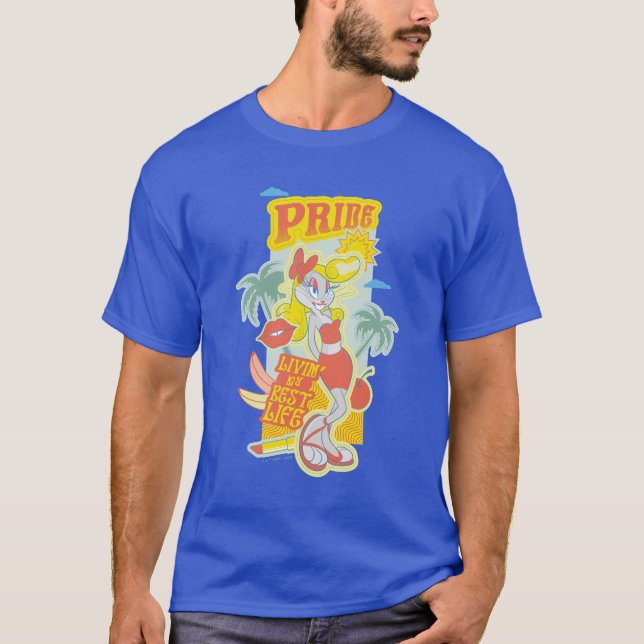BUGS BUNNY™ Pride - Livin' My Best Life T-Shirt (Front)