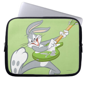 BUGS BUNNY™ Rocking On Guitar Laptop Sleeve