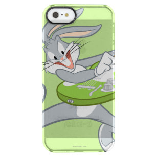 BUGS BUNNY™ Rocking On Guitar Clear iPhone SE/5/5s Case